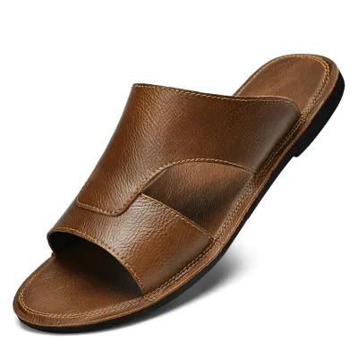 SERENE SOLE LEATHER SANDALS